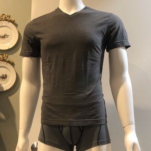 Old Navy Small Gray V Neck T-Shirt